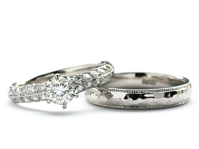 婚約指輪のリフォームと一緒に結婚指輪もリニューアル