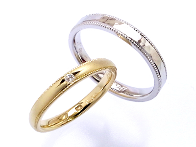 セレクトしてつくる結婚指輪