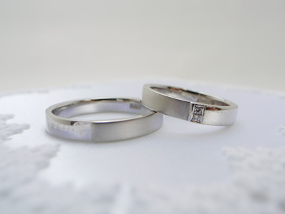 溶かして作るマリッジリング(結婚指輪)オーダー
