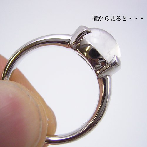 ムーンストーン セミオーダー 指輪