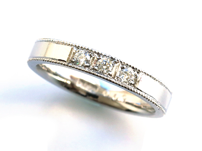 結婚指輪のリニューアルでエタニティリングに育てる