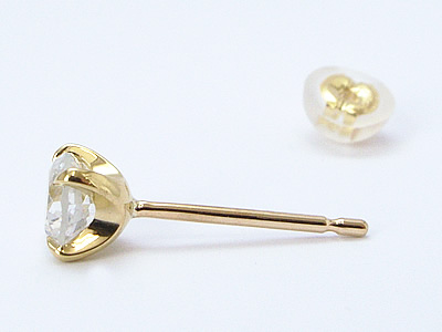 母のダイヤモンドで作るピアス
