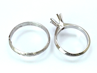 指輪を再利用して還暦祝いリング